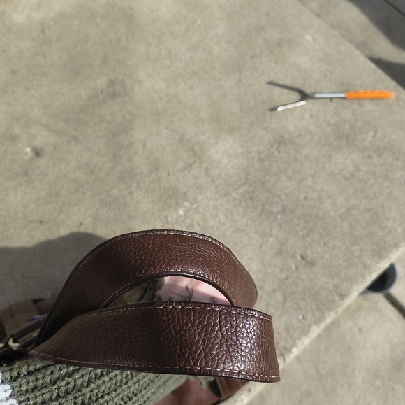 Tignanello Pebbled Leather Multi-Pocket Shoulder Bag - Picture 9 of 10